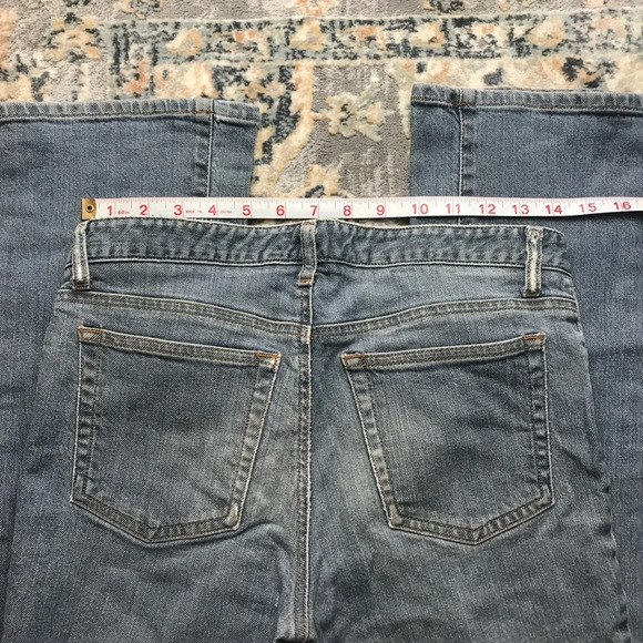 Theory lowrise flare wideleg denim - Picture 5 of 8